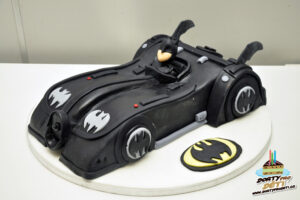 Dorty pro děti - dětské dorty - Batman - Batmobil 3D