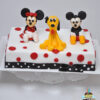 Dorty pro děti - dětské dorty - Mickey, Minnie a Pluto