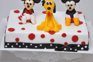 Dorty pro děti - dětské dorty - Mickey, Minnie a Pluto