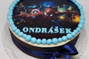 Dorty pro děti - Avengers - jedlý papír
